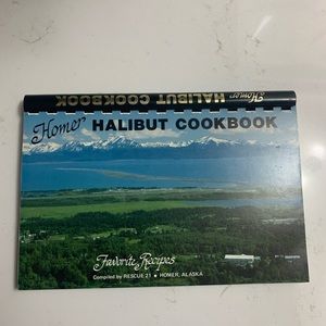 COPY - Vintage 2000 Homer Halibut Cookbook HOMER ALASKA Compiled By Rescue 21